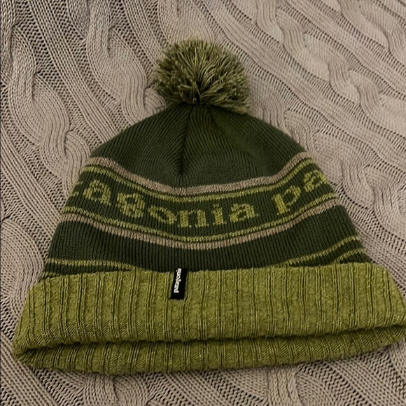 Patagonia Green Knit Beanie - Picture 2 of 3